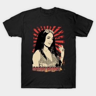 Sasha Banks Retro Vintage Aesthetic T-Shirt